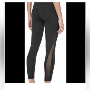 Lululemon Athletics leggings with Sheer Calf Panel - size 4